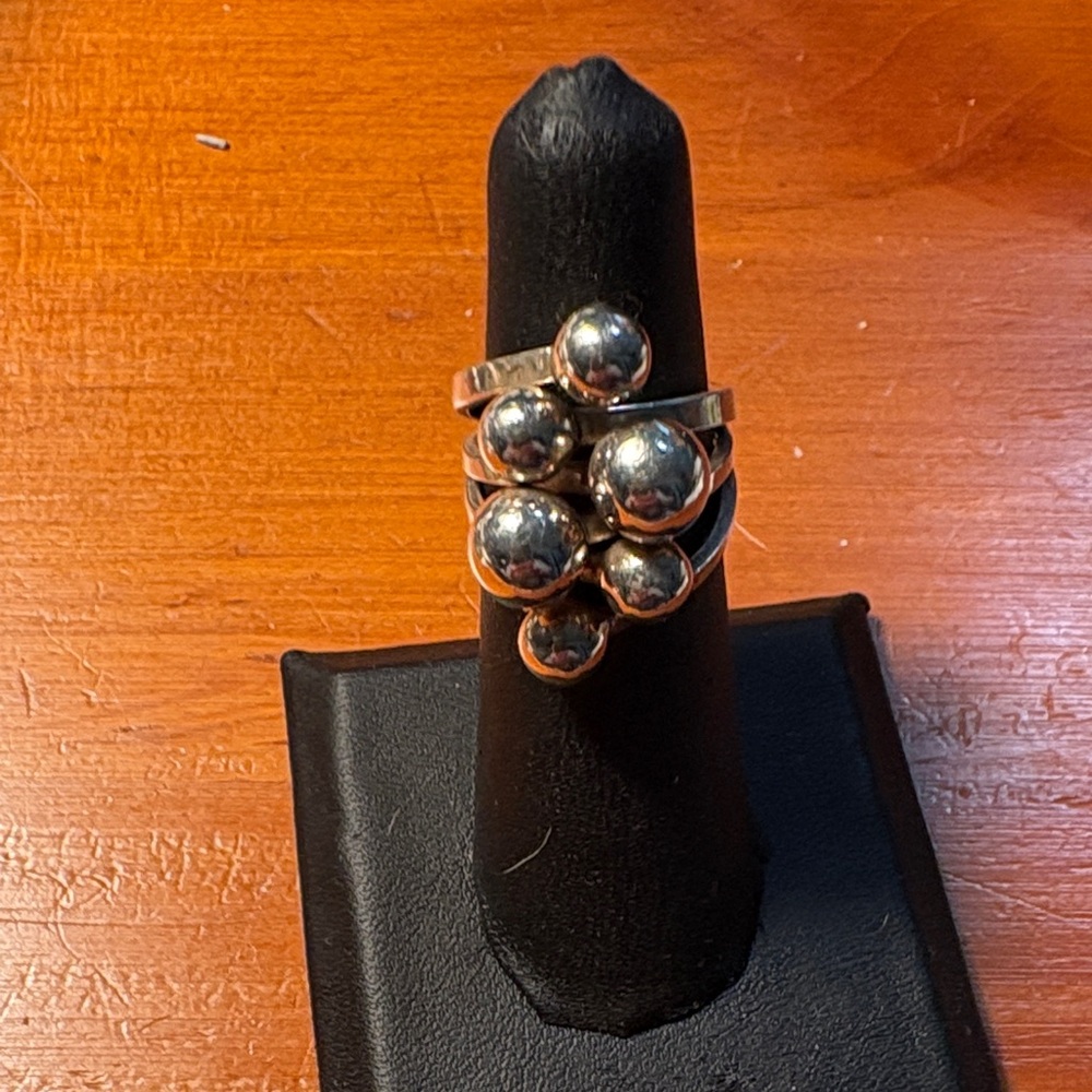 HOB Modernist Sterling Silver Ring